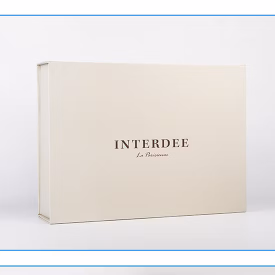 Papelão dobrável cosméticos maquiagem jóias roupas caixa de embalagem de presente de papel magnético para relógio festa de casamento festival embalagem de presente com fita