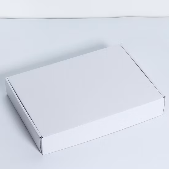 Mailer de joias onduladas personalizadas, embalagem para cuidados com a pele, avião, caixas de transporte rosa cosméticas